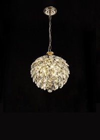 IL32803  Coniston Pendant 3 Light French Gold